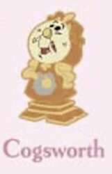 112017 - Pink A La Mode (PALM) - Disney Princess and Sidekick Mystery Micro Pins - Cogsworth ONLY - Disney Licensed alternate image