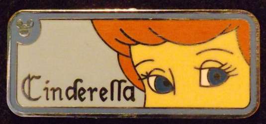 2008 Hidden Mickey - Rear View Mirror - Cinderella - WDW