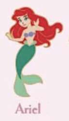 112022 - Pink A La Mode (PALM) - Disney Princess and Sidekick Mystery Micro Pins - Ariel ONLY - Disney Licensed alternate image