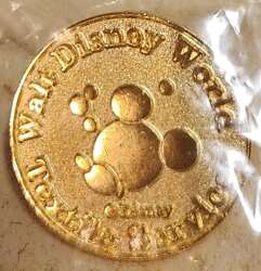 'Walt Disney World Textile Services - Gold Mickey Bubbles Logo - WDW'