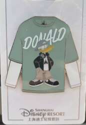 'Double Layer Long Sleeve T-Shirt (SDR) - Donald - SDR'