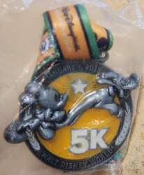 2018 5k Finisher Medal Replica — Mickey and Pluto