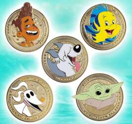 'Pink A La Mode (PALM) - Golden Character Coin Series - Wave 10 - Bundled set - DLIC'