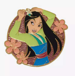 Mulan Cherry Blossom Clipping Hair