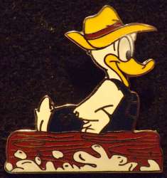 WDW Hidden Mickey Series 2008: Rubber Duck Donalds - Splash Mountain - WDW