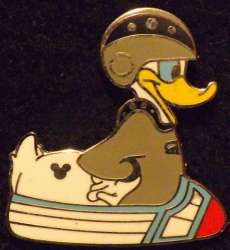 WDW Hidden Mickey Series 2008: Rubber Duck Donalds - Space Mountain - WDW