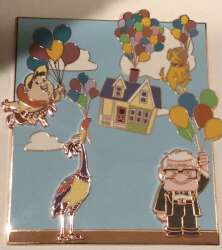 112166 - Pinapalooza Exclusives - Up and Away - Carl, Russell, Kevin and Dug - Disney Licensed alternate image