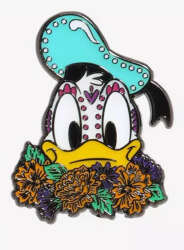 112205 - Hot Topic - Mickey Mouse & Friends Floral Blind Box - Donald - Disney Licensed alternate image