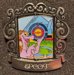 'Disney Artist Collection by Jes Willis - Walt Disney World - 4 Spinner Box Set - EPCOT ONLY - WDW'