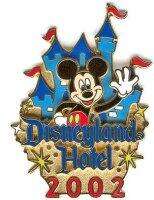 2002 Disneyland Hotel Logo Pin