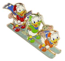 Huey, Dewey and Louis Skiing Mayhem