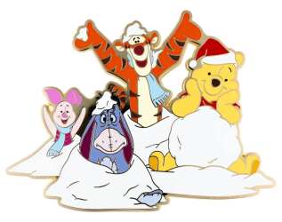 Holiday Winnie the Pooh Jumbo Cluster