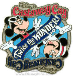DCL - Castaway Cay Mickey Twice the Wonder