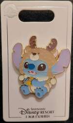 'Lilo &amp; Stitch - Winter 2025 - Stitch in Reindeer Outfit - SDR'