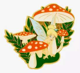 'Tinker Bell with Mushrooms - LFLY'