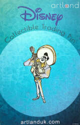 'Coco 4 Pin Collection - Ernesto de la Cruz - ART'