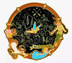 Peter Pan Spinning Enamel Pin — BoxLunch Exclusive