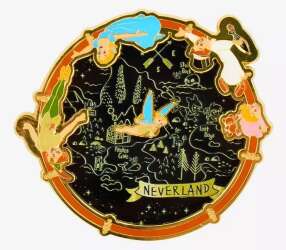 'BoxLunch - Disney - Peter Pan Spinning Enamel Pin — BoxLunch Exclusive - LFLY'