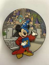 'StewPins - Sorcerer Mickey - Sleeping Beauty Castle - FSY'