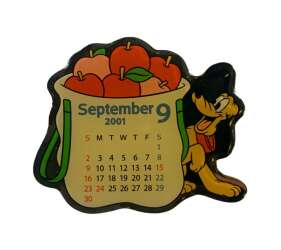 September Calendar 2001 - Pluto