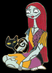 112467 - Nightmare Before Christmas - Sally with a Black Cat - Disney Auctions