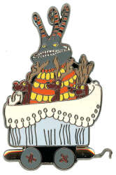 The Harlequin Demon with Reindeer