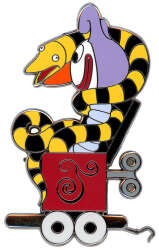 Snake Wrapped Around a Jack in the Box