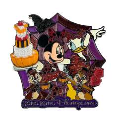 112508 - Halloween 2012 - Halloween Party - Minnie, Daisy, Chip and Dale - Hong Kong Disneyland