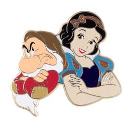 112529 - Pink A La Mode (PALM) - Disney Princess and Sidekicks - Snow White and Grumpy - Disney Licensed alternate image