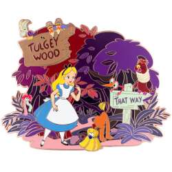 Alice in Wonderland Tulgey Woods