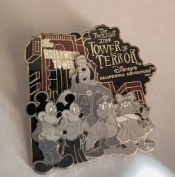 11254 - Tower of Terror - Hollywood Tower Hotel - Mickey, Minnie, Goofy, Donald and Daisy - Disneyland Resort alternate image