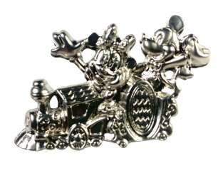 112613 - Electrical Parade DreamLights - Parade Logo Train Float - Pewter Lapel Pin - Mickey and Minnie Mouse - Tokyo Disneyland Resort