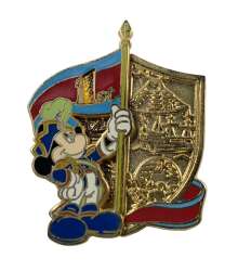 112614 - Tokyo DisneySea Anniversaries - 1st Anniversary - Admiral Mickey Flag Raiser - Slider - Tokyo Disneyland Resort