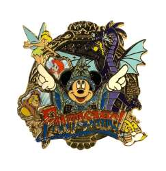 Fantasmic! - Sorcerer Mickey, Ariel, Mufasa, Tinker Bell and Malericent Dragon - TDS