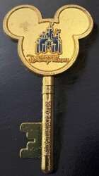 112649 - Unknown Series - Grand Opening Golden Cast Member Key - Shanghai Disney Resort