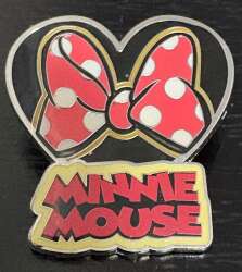Minnie Mouse Heart Bow