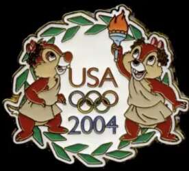 Cast Exclusive - Olympic Games 2004 - Chip & Dale - ARTIST PROOF