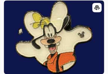 2075 - DLR Hidden Mickey Series 2013 Wave B: White Glove Silhouettes - Goofy - Disneyland Resort alternate image