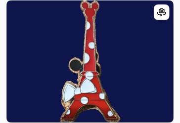 40069 - Eiffel Tower Collection - Minnie Mouse - Disneyland Resort Paris alternate image