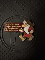 9316 - I'm Not Grumpy Quote alternate image