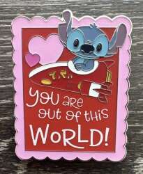 112747 - Happy Valentine's Day Mystery Set - Stitch - You are out of this world! alternate image