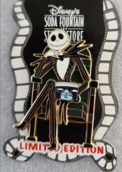 112772 - El Capitan Theatre Seat - Jack Skellington at theater - Disney Studio Store Hollywood / Soda Fountain