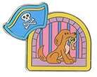 'Tokyo Disney Resort Theme Park Mystery Collection - Pirates of the Caribbean - Dog with Key - TDR'