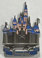 112857 - Unknown Series - Sleeping Beauty Castle with Disneyland Dangle - Disneyland Resort alternate image