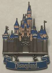 112857 - Unknown Series - Sleeping Beauty Castle with Disneyland Dangle - Disneyland Resort alternate image
