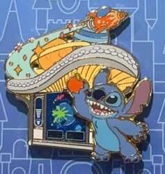 112865 - Pin Trading Fun Day 2025 - Fun Game Booth - Stitch - Shanghai Disney Resort alternate image