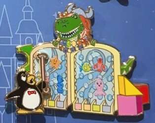 112866 - Pin Trading Fun Day 2025 - Fun Game Booth - Rex and Wheezy - Shanghai Disney Resort alternate image