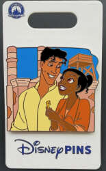 Tiana and Prince Naveen with Restaurant Key