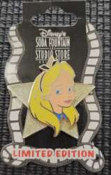 Alice in Wonderland Glitter Star