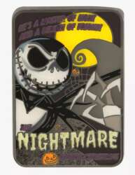 Nightmare Before Christmas B Movie Poster